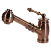 Houzer Scepter Pull Out Solid Brass Kitchen Faucet Antique Copper, SCEPO-263-AC