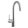 Houzer Sentinel Pull Down Kitchen Faucet with Hot Water Safety Switch Polished Chrome, SENPD-466-PC