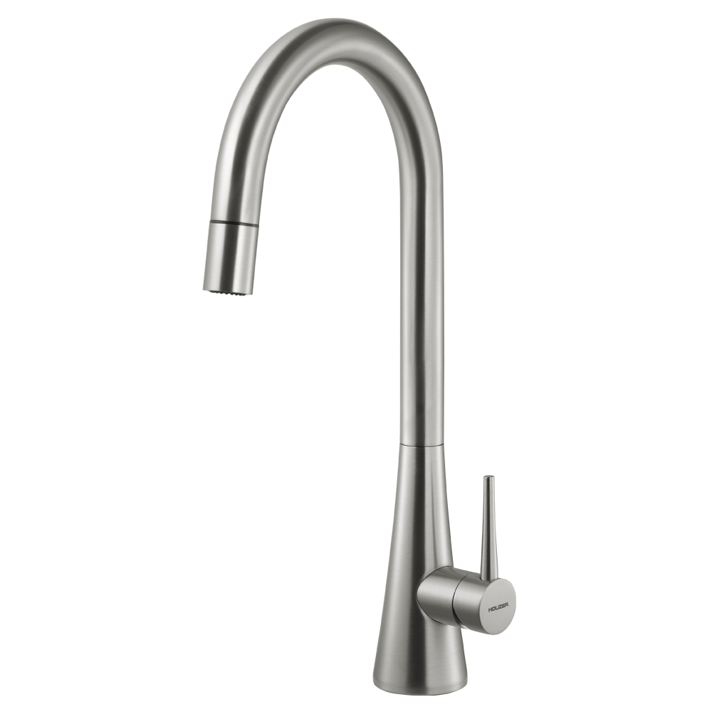 Houzer Soma Pull Down Kitchen Faucet  Brushed Nickel, SOMPD-669-BN