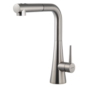 Alternate Image for Houzer Soma Pull Out Kitchen Faucet Brushed Nickel, SOMPO-665-BN