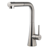 Houzer Soma Pull Out Kitchen Faucet Brushed Nickel, SOMPO-665-BN