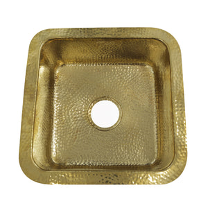 Alternate Image for Nantucket Sinks Brightwork Home 17" Brass Bar Sink, SQRB-7