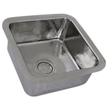 Nantucket Sinks Brightwork Home 17" Stainless Steel Bar Sink, SQRS-7 - The Sink Boutique