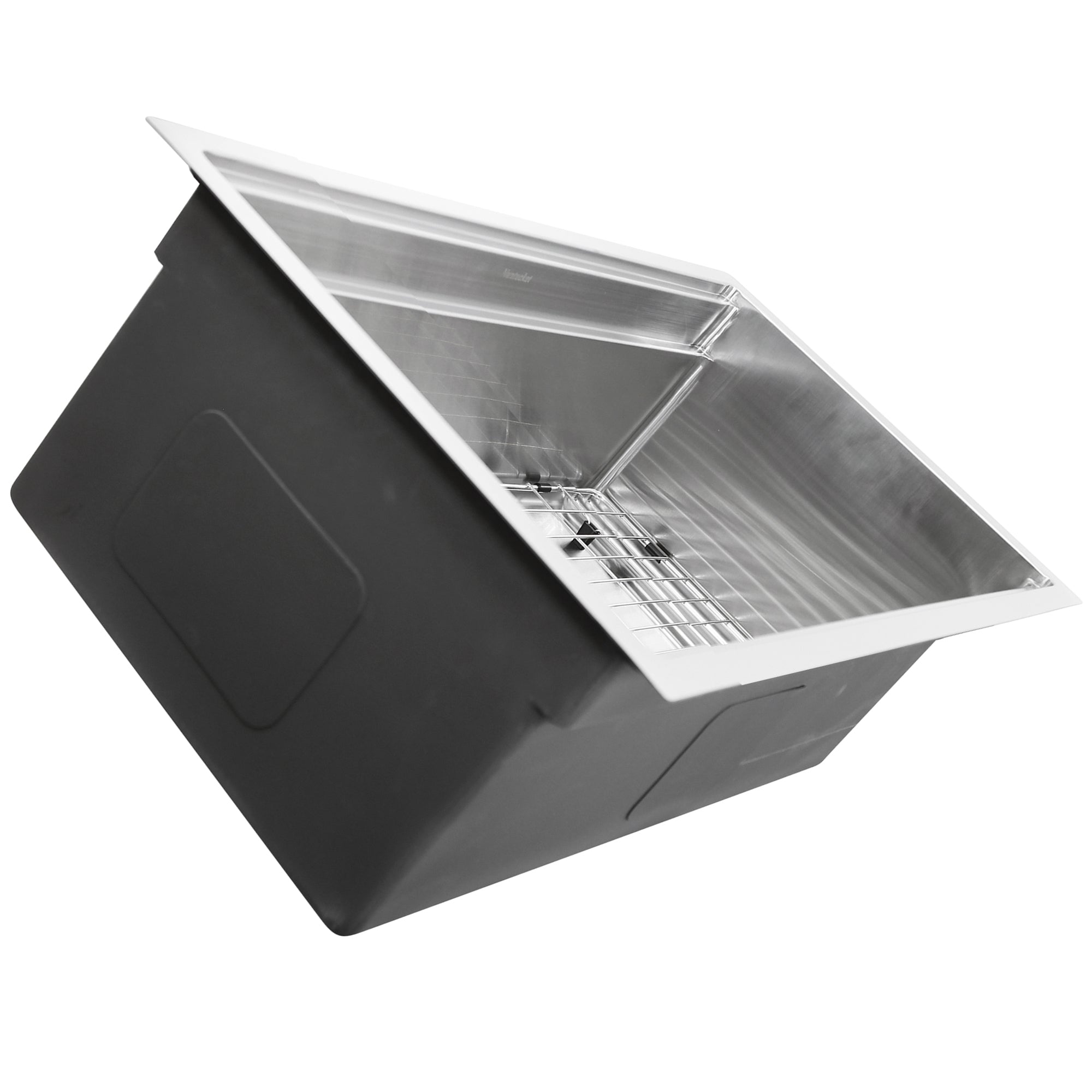 Nantucket Sinks Pro Series 36" Undermount 304 Stainless Steel Kitchen Sink with Accessories, SR-PS-3620-16