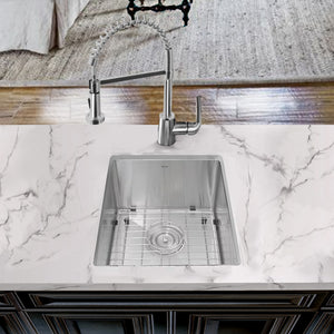 Alternate Image for Nantucket Sinks Pro Series 15" Stainless Steel Bar Sink, SR1815