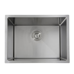 Alternate Image for Nantucket Sinks Pro Series 23" Undermount 304 Stainless Steel Laundry/Utility Sink with Accessories, SR2318-12-16