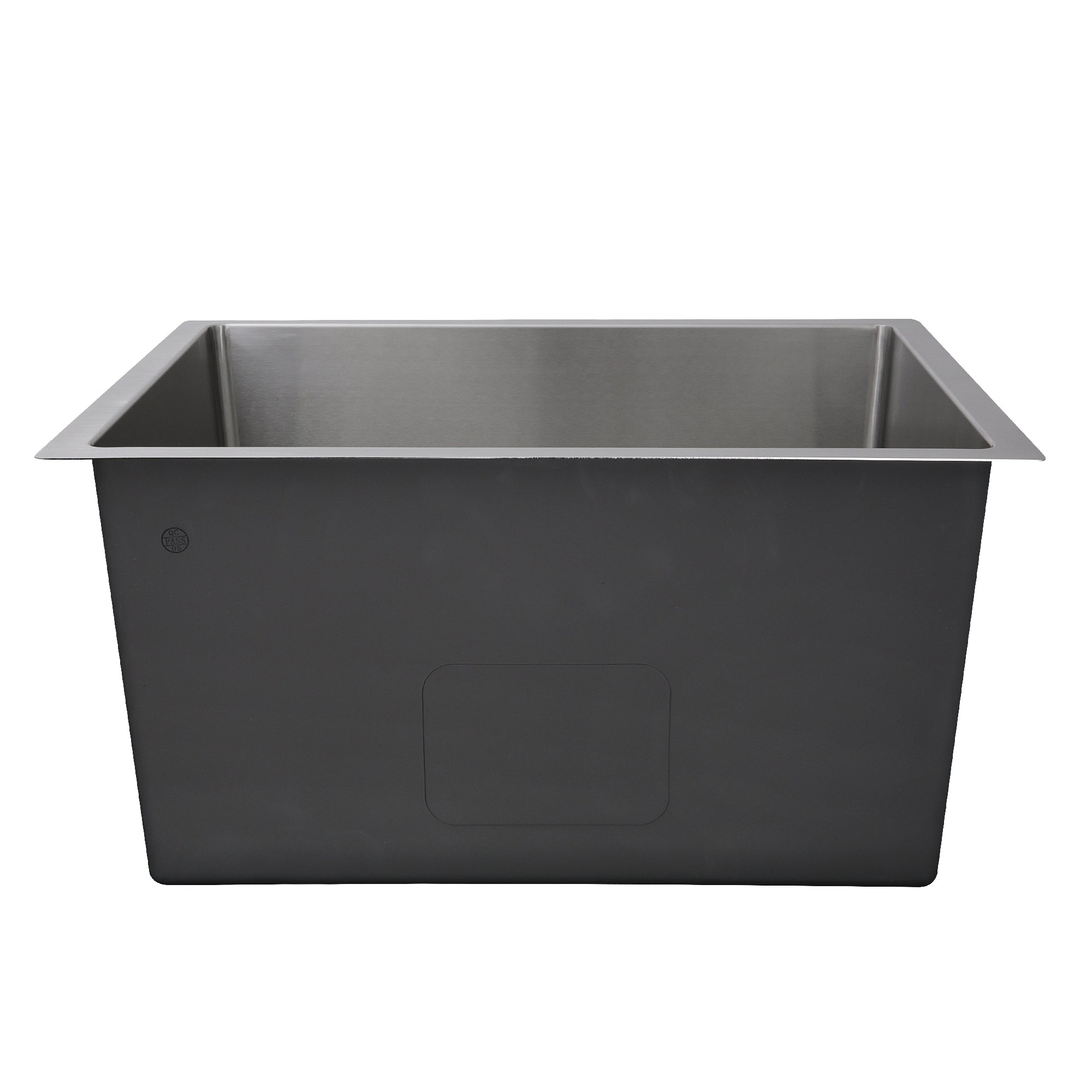 Nantucket Sinks Pro Series 23" Undermount 304 Stainless Steel Laundry/Utility Sink with Accessories, SR2318-12-16