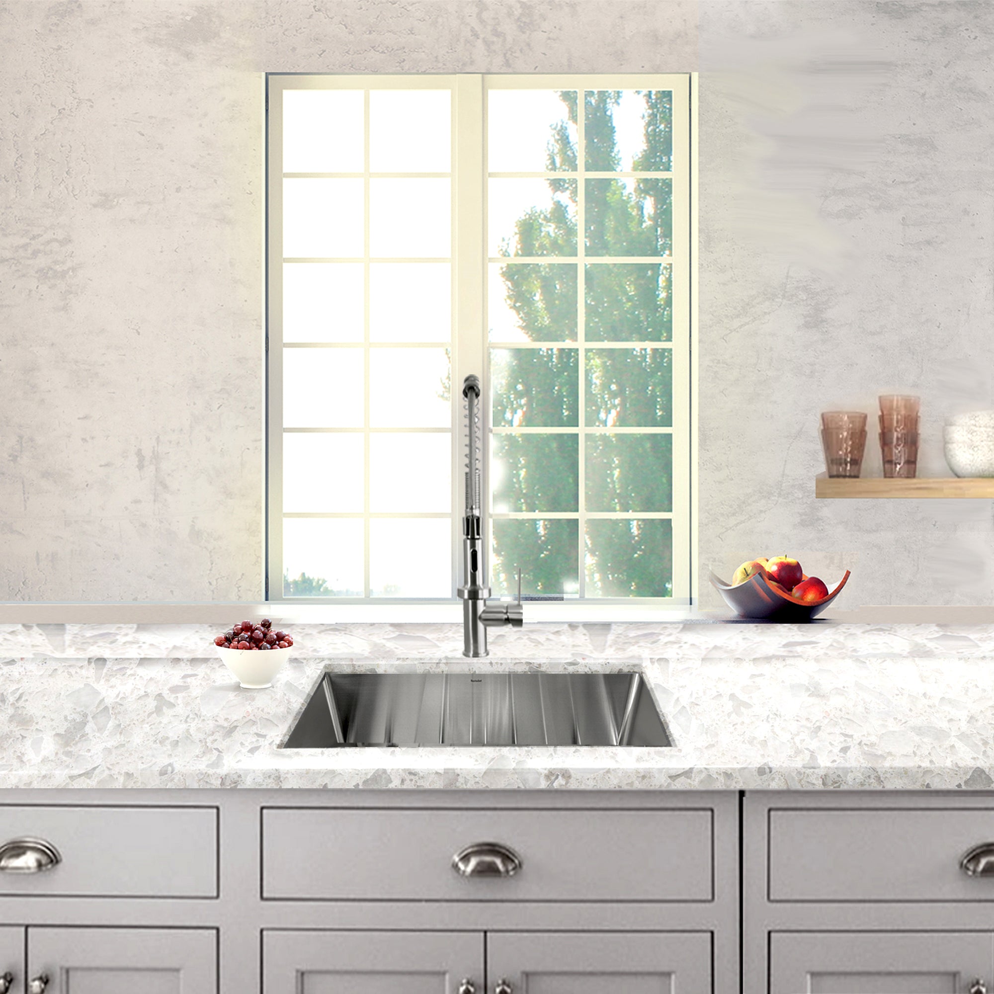 Nantucket Sinks Pro Series 23" Stainless Steel Kitchen Sink, SR2318-16 - The Sink Boutique
