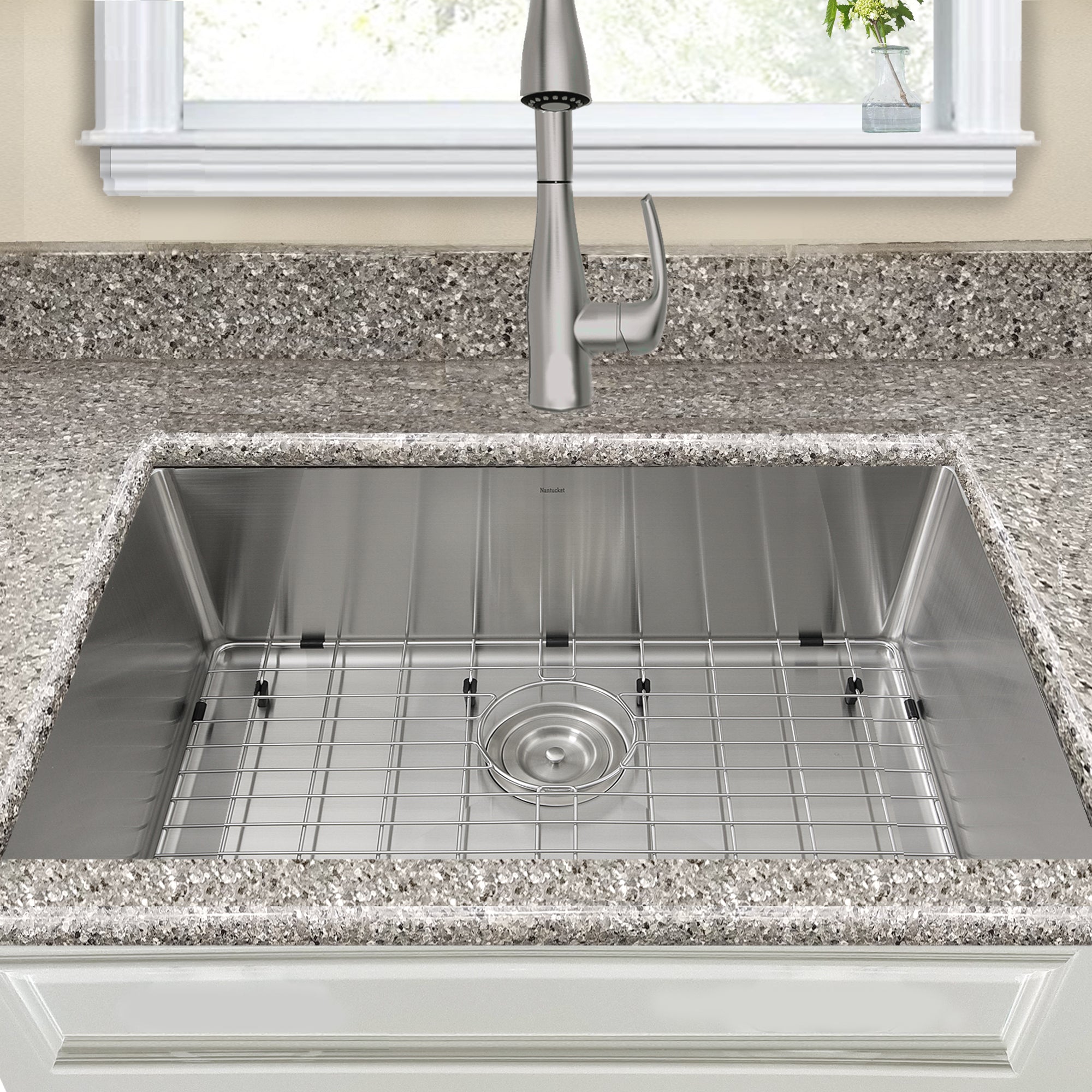 Nantucket Sinks Pro Series 28" Stainless Steel Kitchen Sink, SR2818-16 - The Sink Boutique