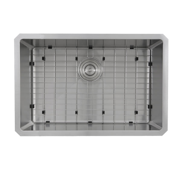 Nantucket Sinks Pro Series 28" Stainless Steel Kitchen Sink, SR2818-16