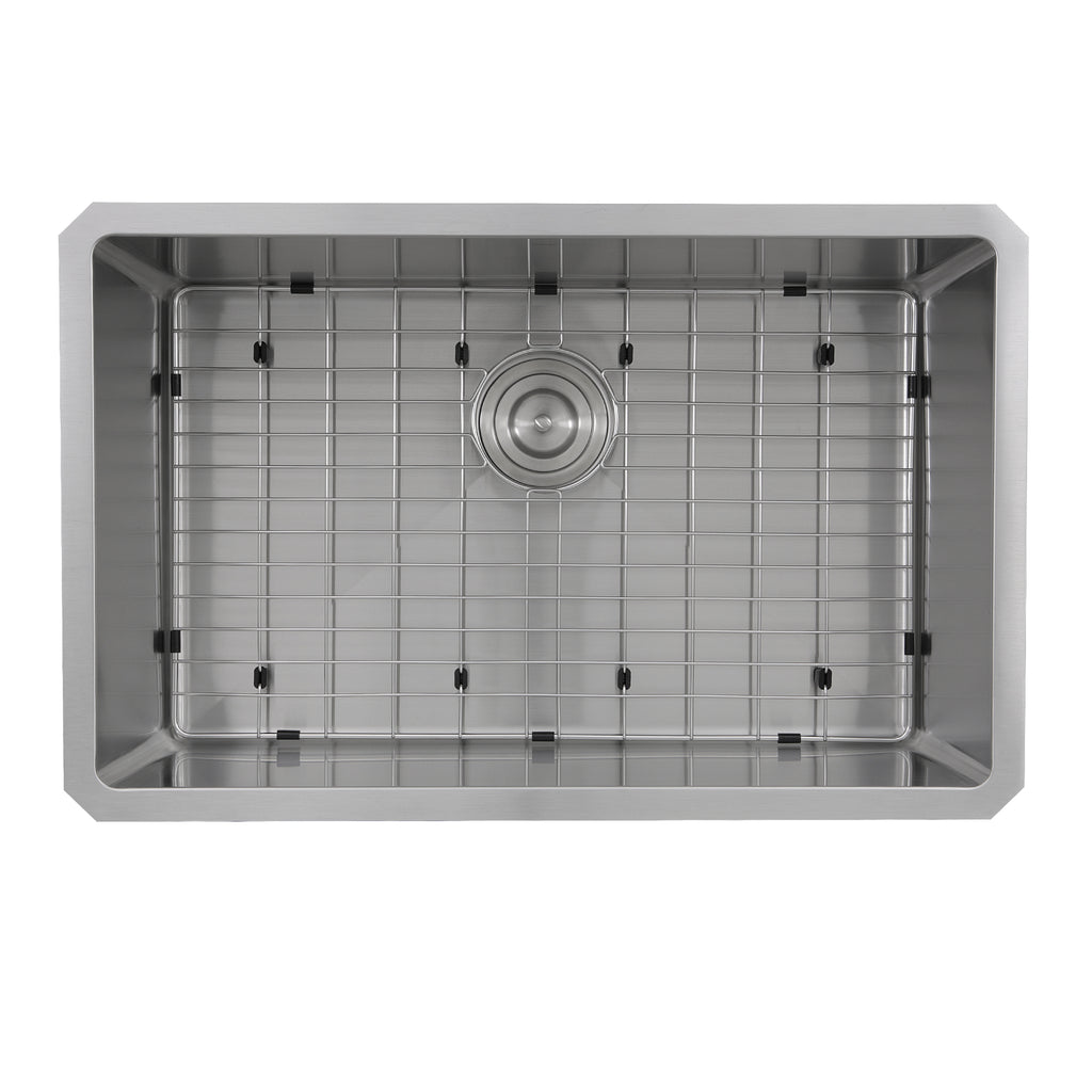Nantucket Sinks Pro Series 30" Stainless Steel Kitchen Sink, 16 Gauge, SR3018