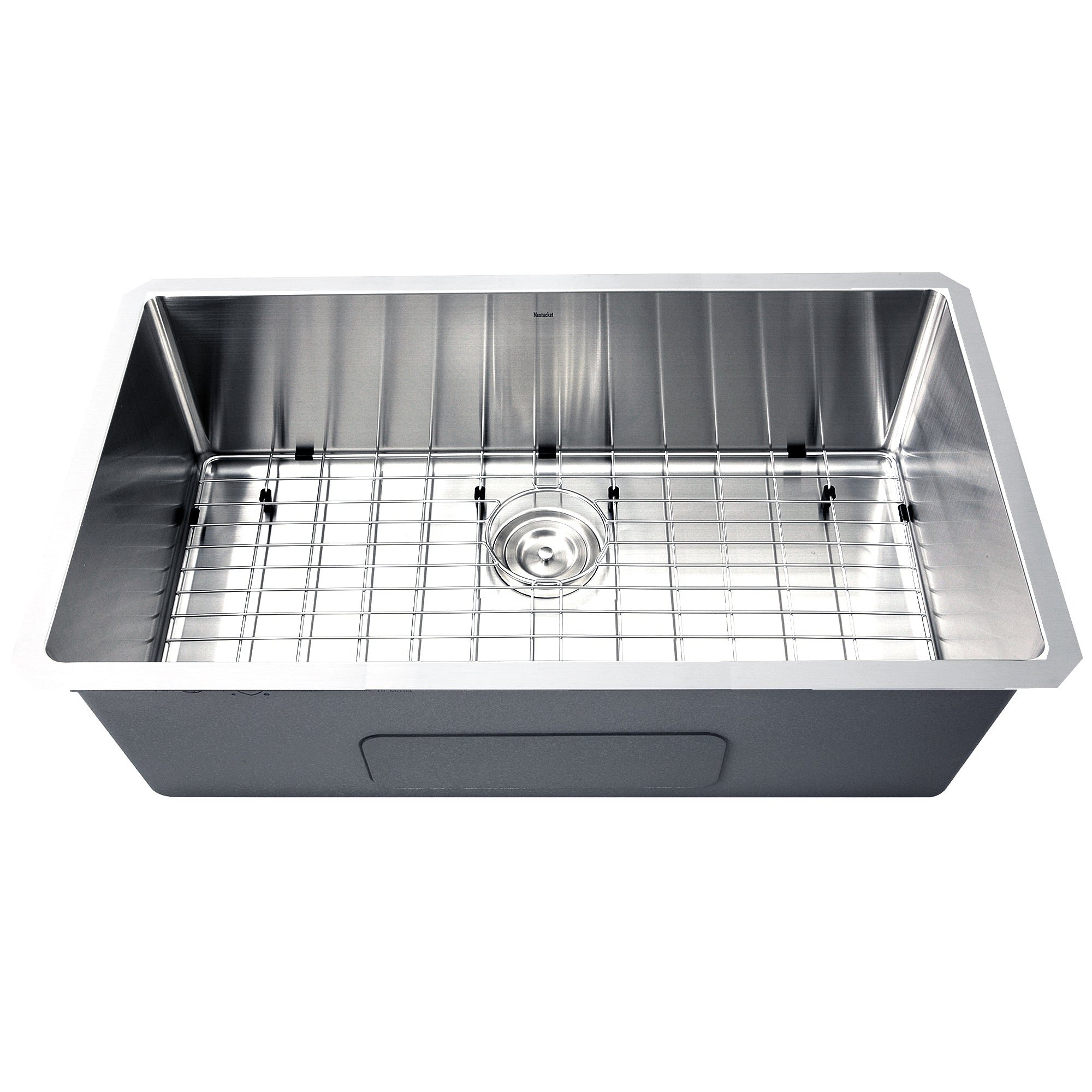 Nantucket Sinks Pro Series 32" Stainless Steel Kitchen Sink, SR3218-16 - The Sink Boutique