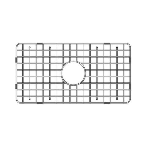 Sink Mat GUUKIN Sink Protectors for Kitchen, 18 3/16''x 12 1/2'' Silicone Kitchen Sink Mat Grid for Bottom of Farmhouse Stainless Steel