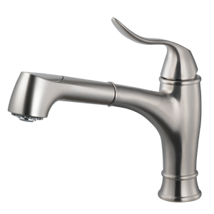 Alternate Image for Houzer Surge Pull Out Kitchen Faucet Brushed Nickel, SURPO-571-BN