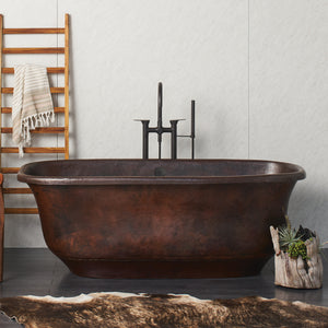 Alternate Image for Native Trails 66" Copper Santorini Bathtub, Antique Copper, CPS942