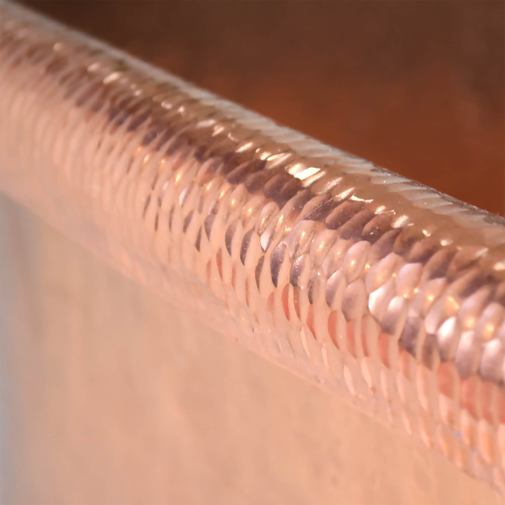 Native Trails 66" Copper Santorini Bathtub, Polished Copper, CPS944