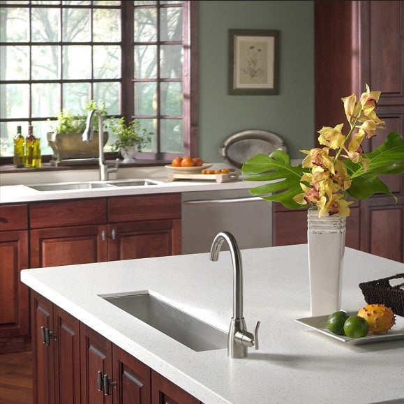 Houzer Contempo 9" Undermount Stainless Steel Kitchen Sink, 18 Gauge, CTB-2385