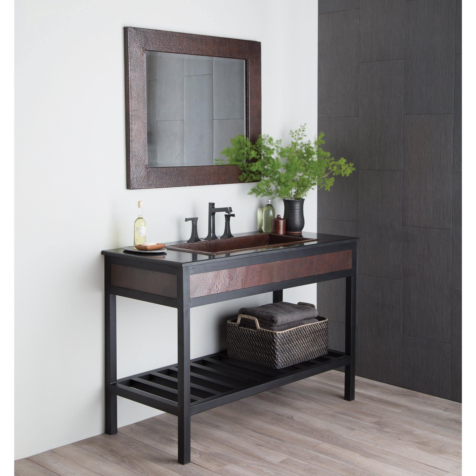 Native Trails Large Sedona Rectangle Mirror in Antique, CPM65