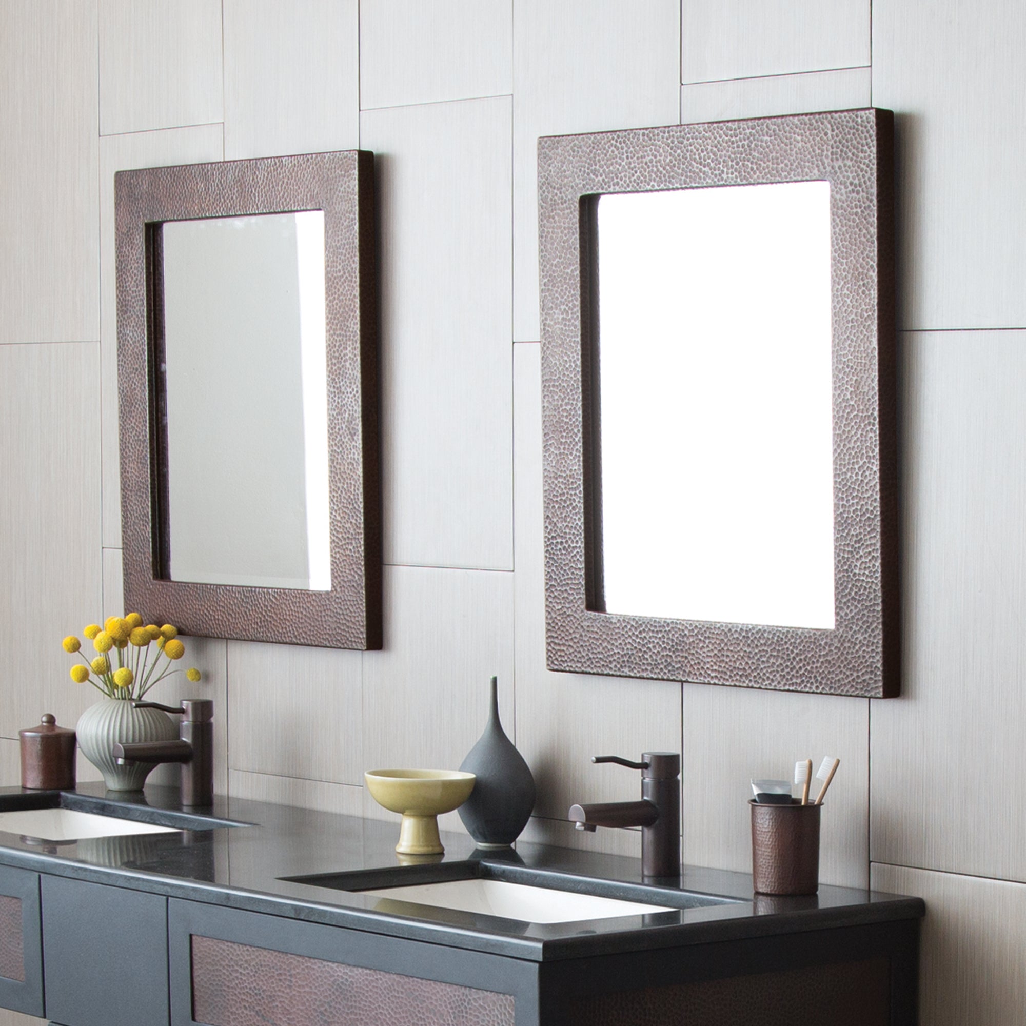 Native Trails Small Sedona Rectangle Mirror in Antique, CPM62