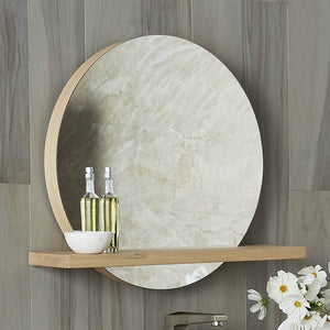 Alternate Image for Native Trails Solace 28" Mirror and Shelf in Sunrise Oak, MRO281-MSO281