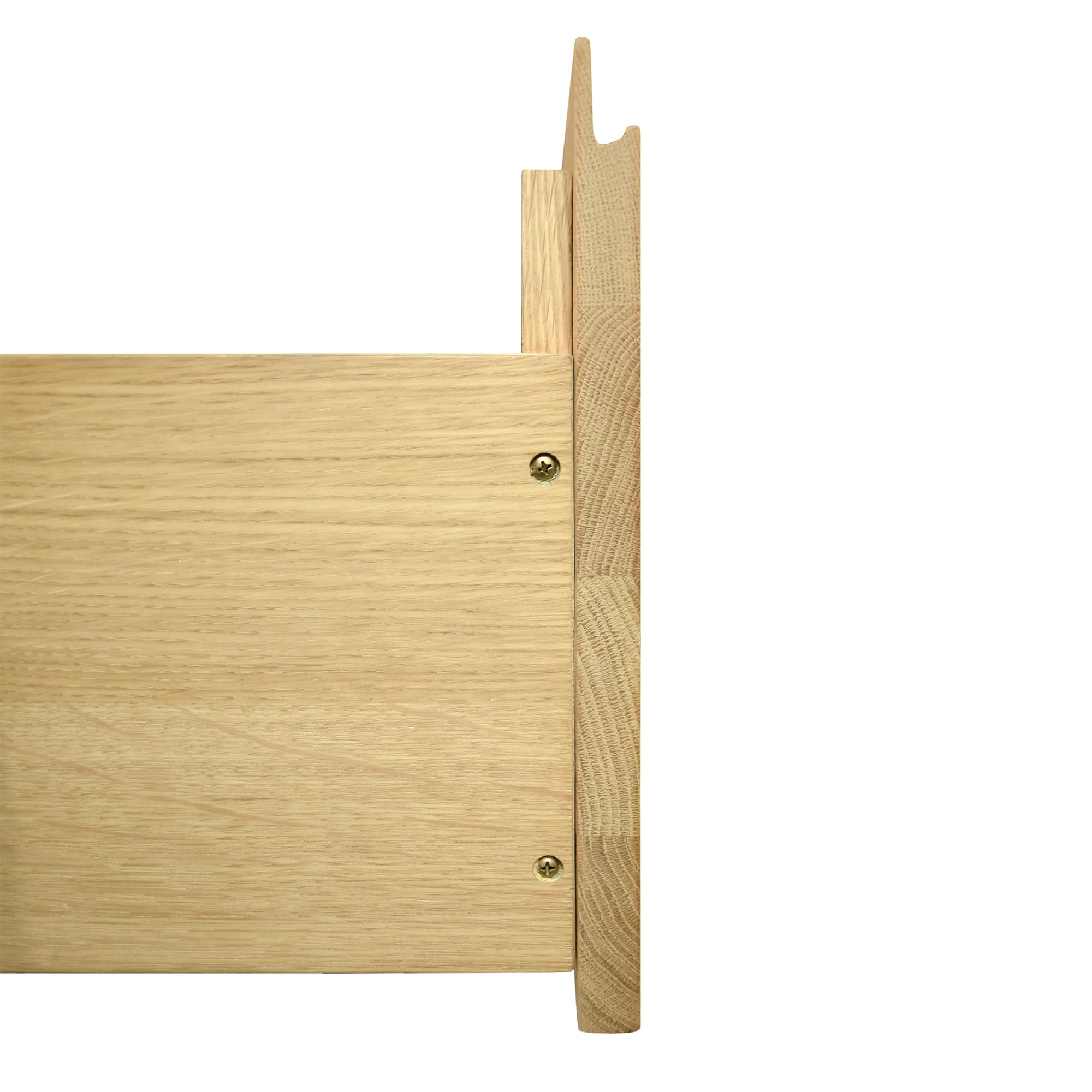 Native Trails 48" Solace Freestanding Vanity Base in Sunrise Oak with Pearl Shelf, VNO481-P