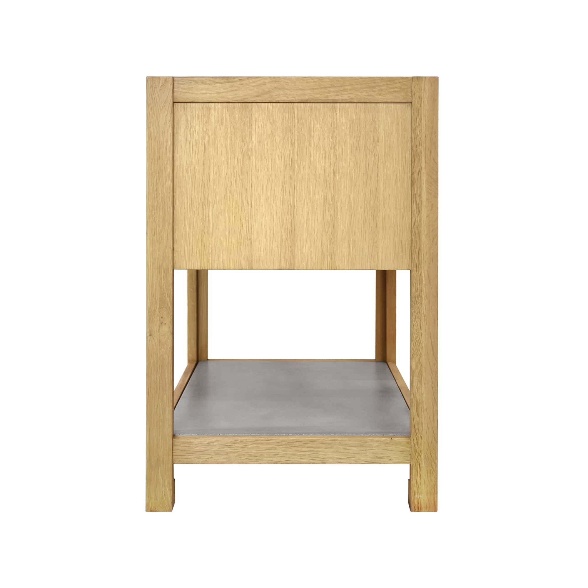 Native Trails 30" Solace Freestanding Vanity Base in Sunrise Oak with Ash Shelf, VNO301-A