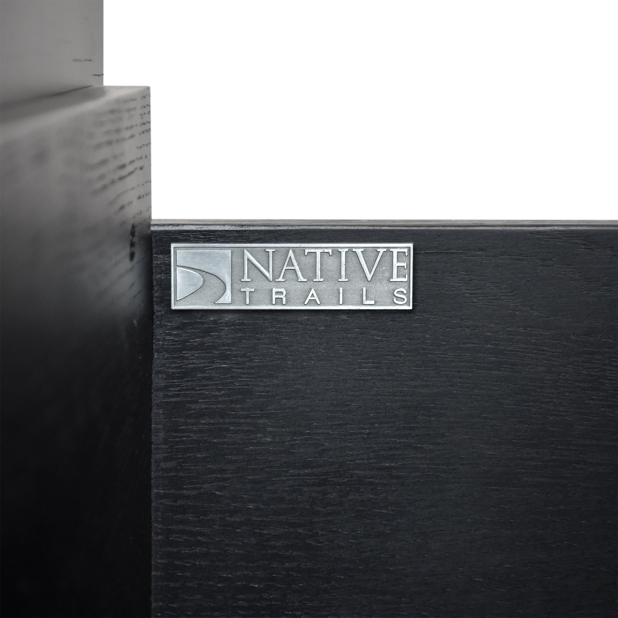 Native Trails 30" Solace Vanity Base in Midnight Oak with Palomar Vanity Top and Sink, Pearl, VNO308-P-NSVNT30-P