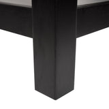 Native Trails 30" Solace Freestanding Vanity Base in Midnight Oak with Pearl Shelf, VNO308-P
