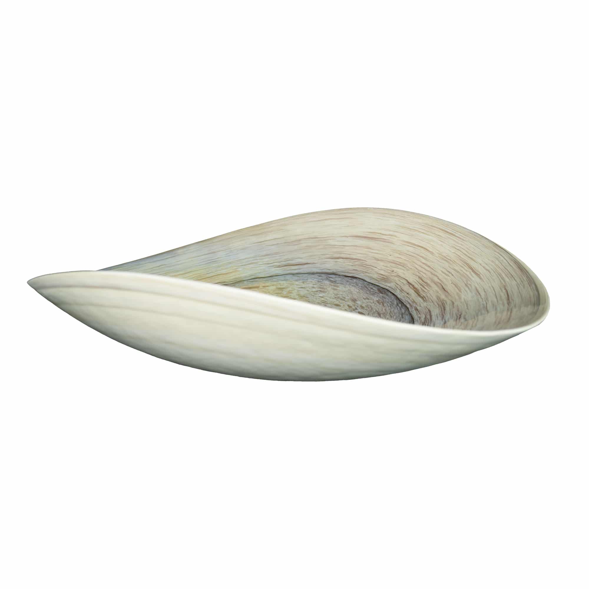Native Trails Murano 20" Asymmetrical Rounded Curve-Shaped Glass Vessel Bathroom Sink, Beachcomber, MG2017-BR