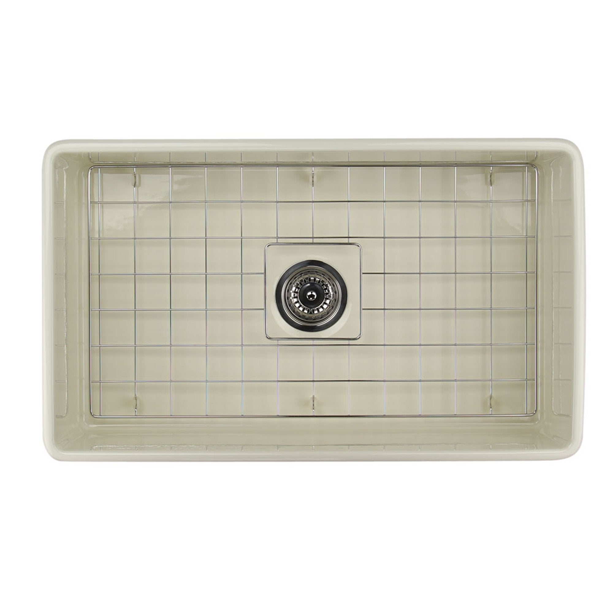 Alternate Image for Nantucket Sinks Cape 30" Fireclay Farmhouse Sink, Bisque, FCFS30B