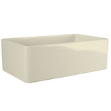 Nantucket Sinks 30" Fireclay Farmhouse Sink, Bisque, Cape Collection, FCFS30B