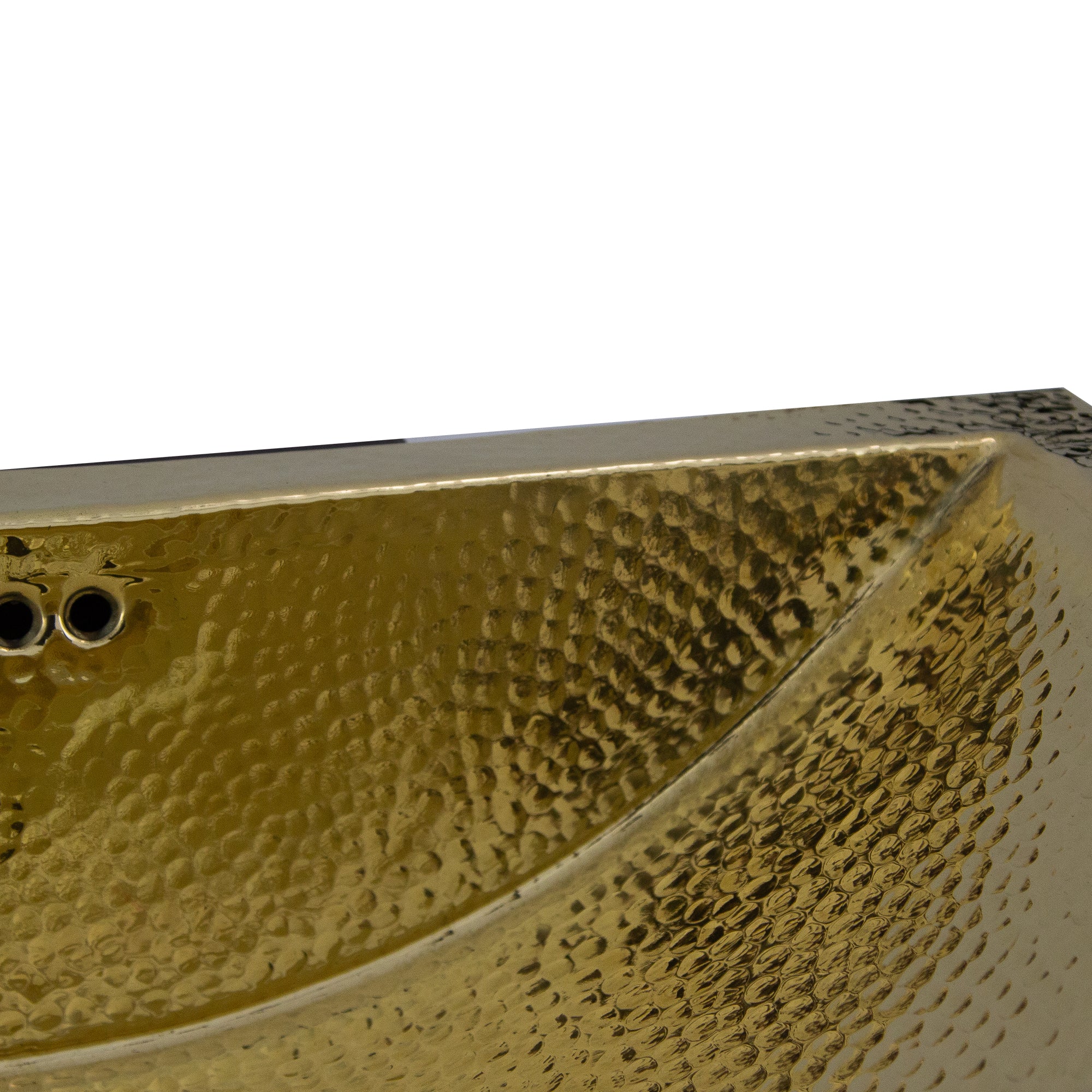 Nantucket Sinks Brightwork Home 24" Brass Bathroom Sink, TRB2416-OF
