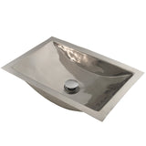 Nantucket Sinks Brightwork Home 20" Stainless Steel Bathroom Sink, TRS-SM - The Sink Boutique