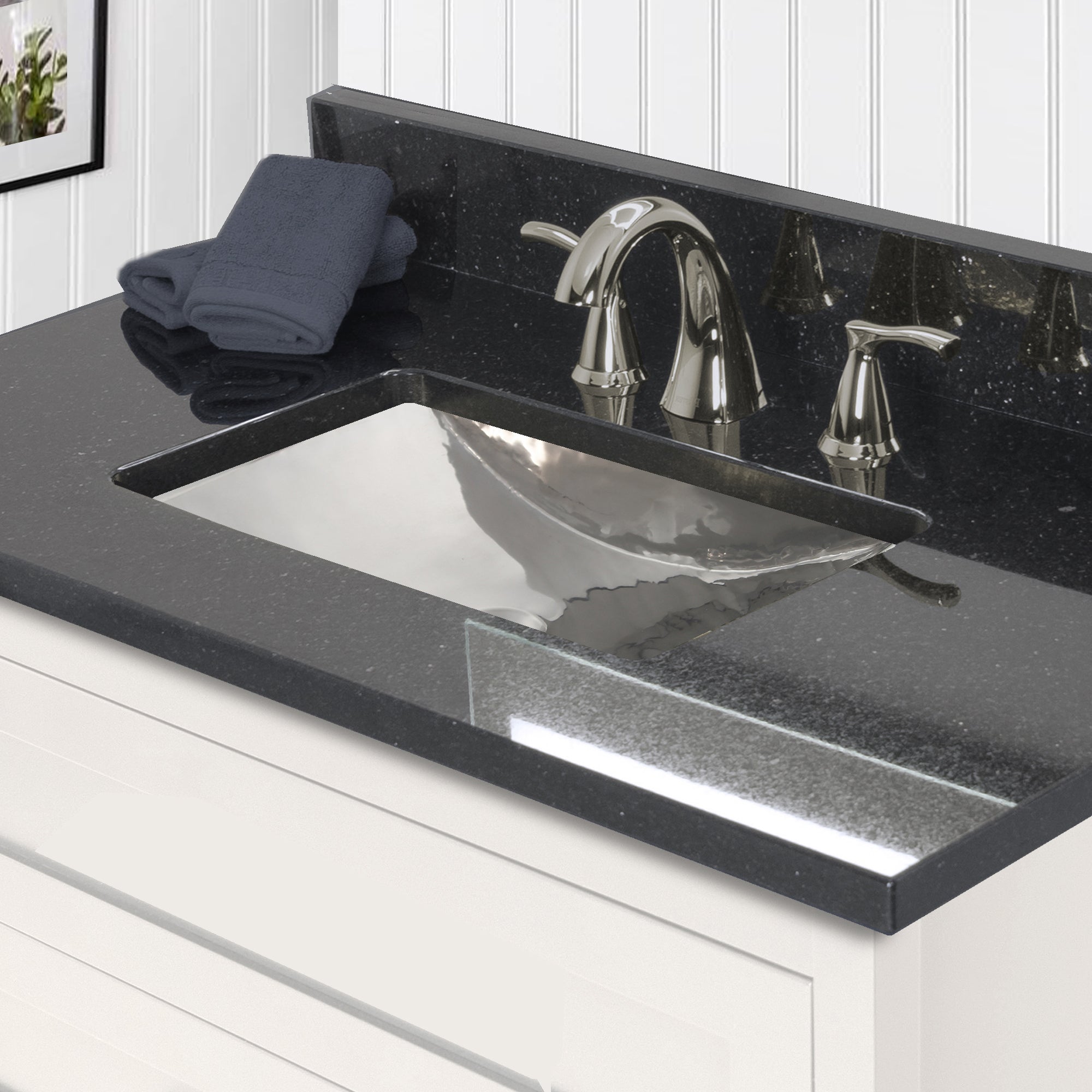 Nantucket Sinks Brightwork Home 20" Stainless Steel Bathroom Sink, TRS-SM - The Sink Boutique