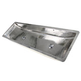 Nantucket Sinks Brightwork Home 48" x 14" x 6" Rectangle Undermount Stainless Steel Bathroom Sink, 18 Gauge, TRS48-OF