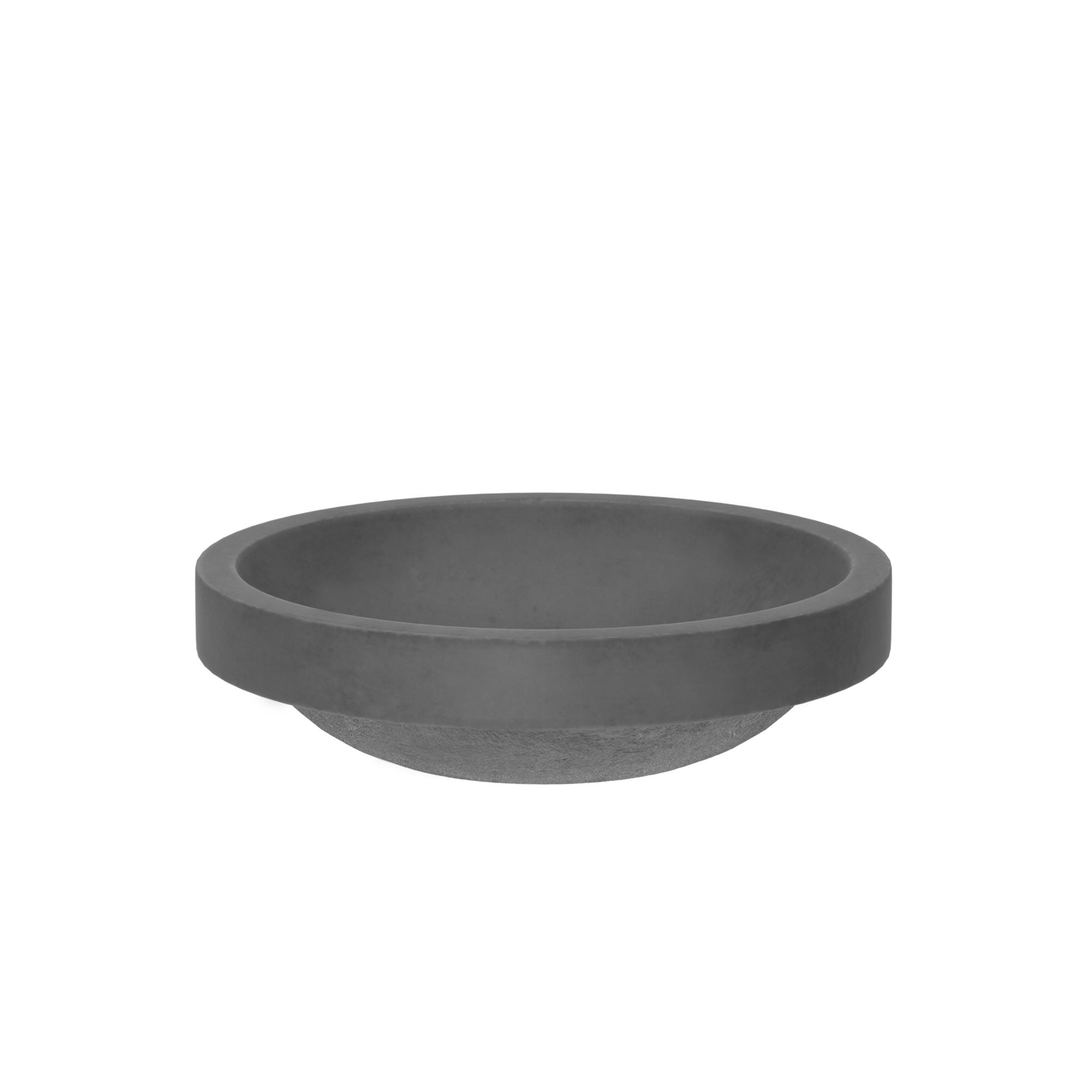 Native Trails Tolosa 19" Oval NativeStone Concrete Bathroom Sink, Slate, NSL1916-S