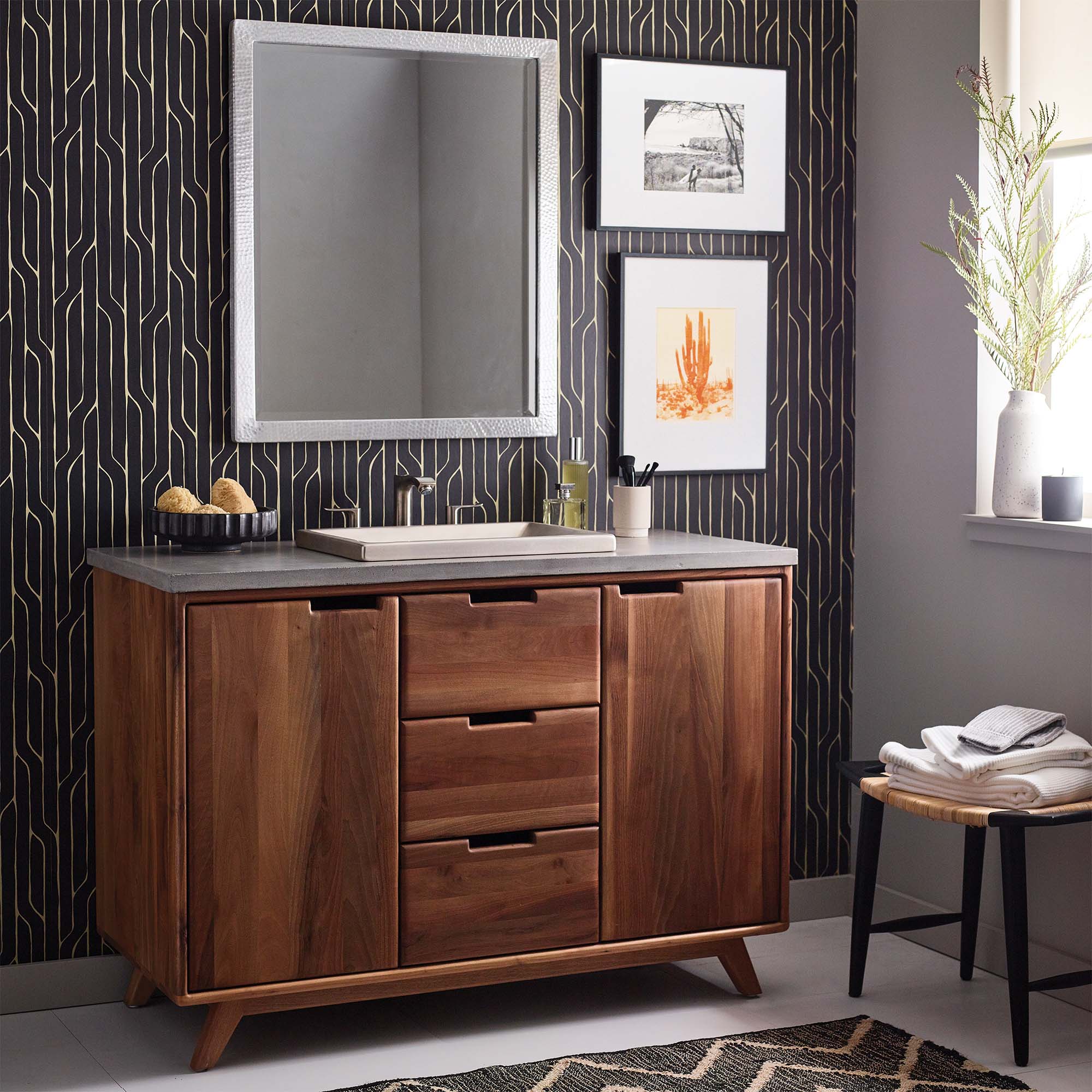 Native Trails Topanga 48" Freestanding Vanity Base, VNA481