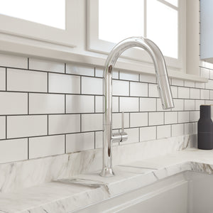 Alternate Image for BOCCHI Tronto 1.75 GPM Brass Kitchen Faucet, Modern, Chrome, 2026 0001 CH