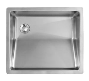 Alternate Image for Karran 17.25" x 15" Rectangular Undermount Stainless Steel Bathroom Sink, 18 Gauge, UV-1816