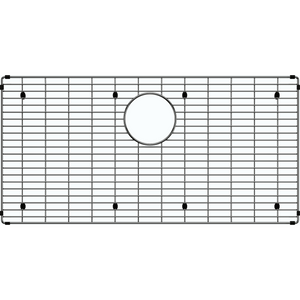 Alternate Image for Blanco Quatrus R15 Ergon Apron Stainless Steel Grid, 237516