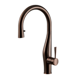 Houzer Vision Hidden Pull Down Kitchen Faucet Rubbed Bronze, VISPD-869-OB