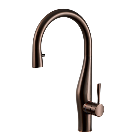 Houzer Vision Hidden Pull Down Kitchen Faucet Rubbed Bronze, VISPD-869-OB