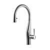 Houzer Vision Hidden Pull Down Kitchen Faucet with CeraDox Technology Polished Chrome, VISPD-869-PC
