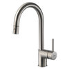 Houzer Vitale Pull Down Kitchen Faucet Brushed Nickel, VITPD-668-BN