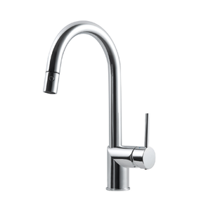 Alternate Image for Houzer Vitale Pull Down Kitchen Faucet with CeraDox Technology Polished Chrome, VITPD-668-PC