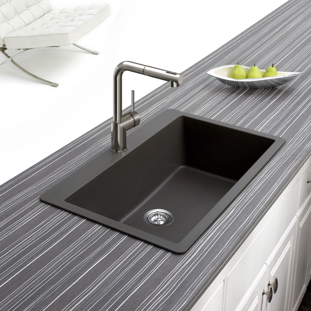 Houzer Vitale Pull Out Kitchen Faucet with CeraDox Technology Polished Chrome, VITPO-664-PC - The Sink Boutique