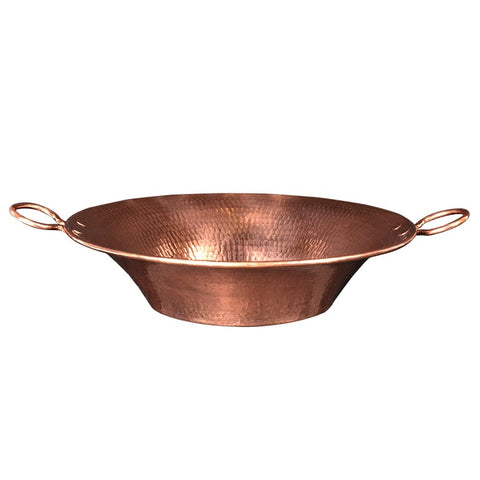 Premier Copper Products 21" Round Copper Bathroom Sink, Polished Copper, VR16MPPC - The Sink Boutique