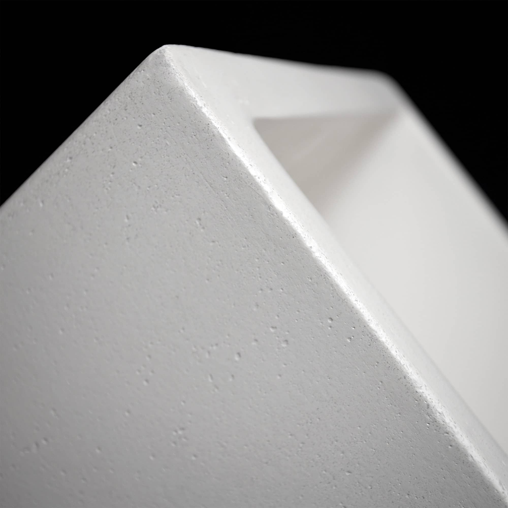 Native Trails Ventana 15" NativeStone Concrete Farmhouse Sink, Pearl, NSB1515-P