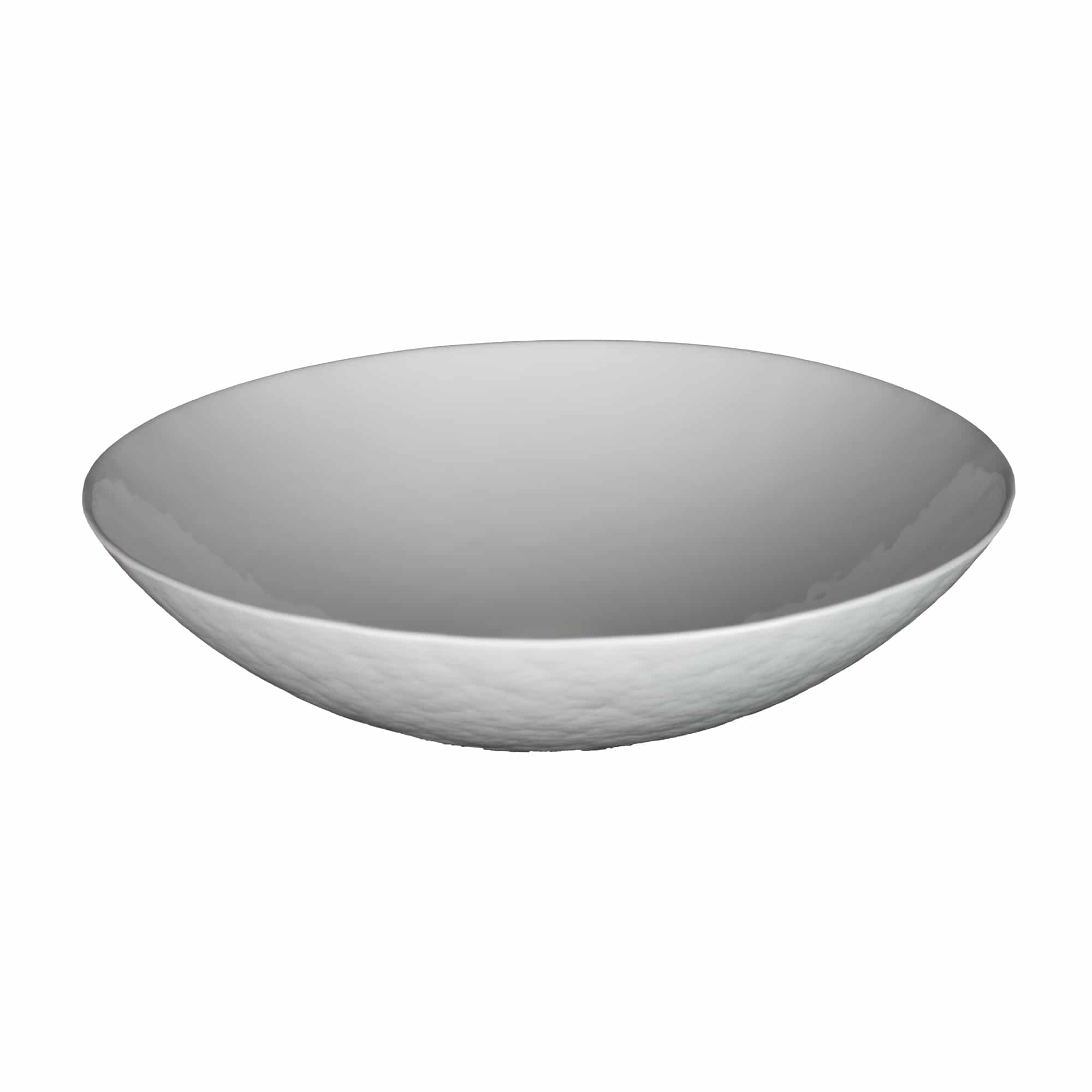 Native Trails Murano 16" Round Glass Vessel Bathroom Sink, Bianco, MG1717-BO