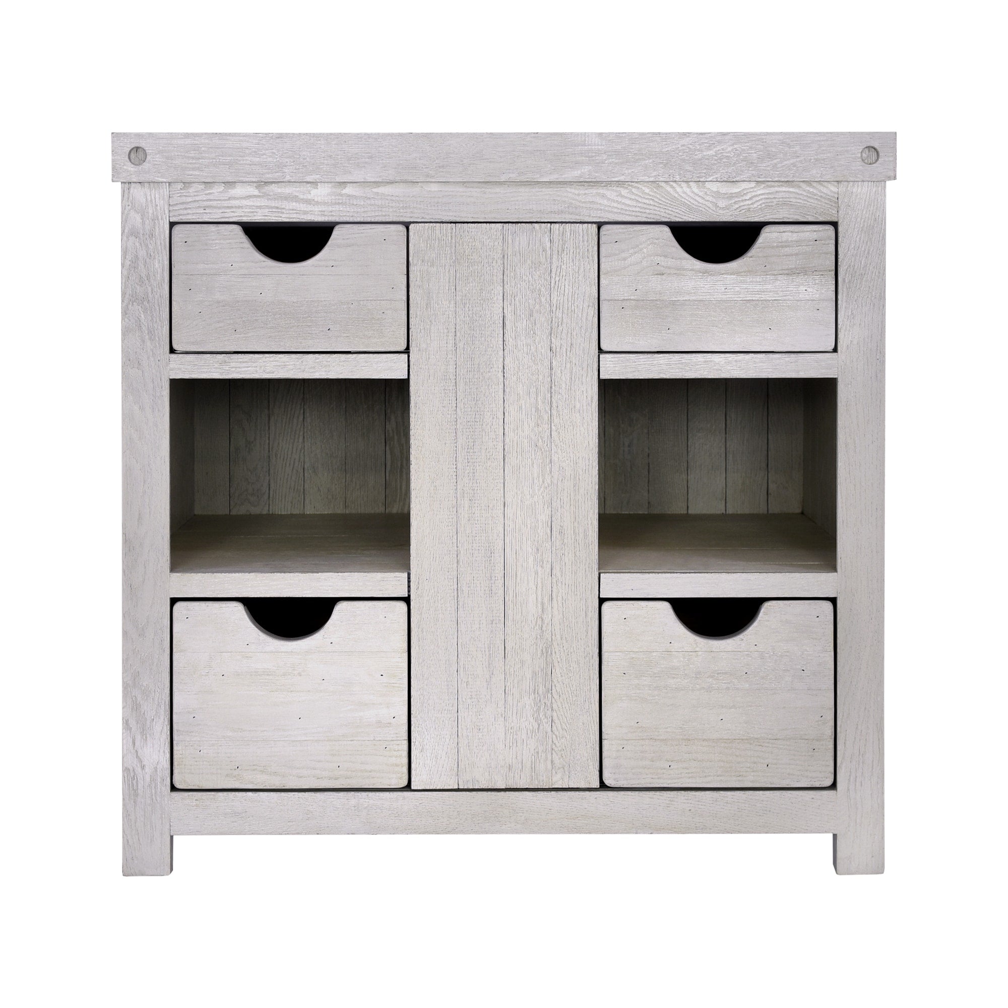 Native Trails Vintner's 36" Freestanding Vanity Base in Grigio, VNW367
